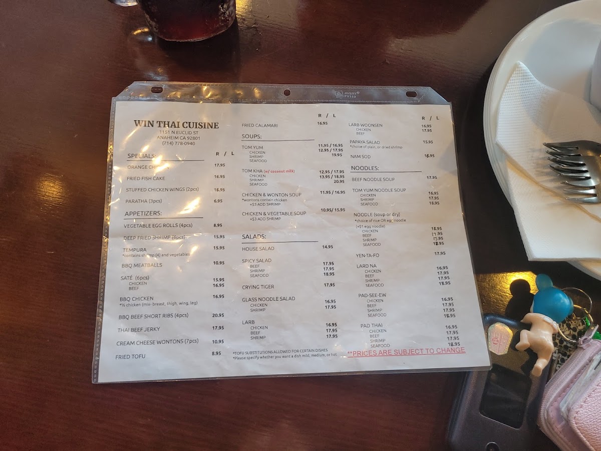 Win Thai Cuisine Restaurant - 2