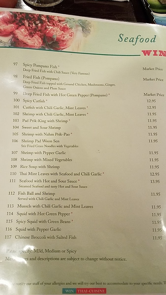 Win Thai Cuisine Restaurant - 9