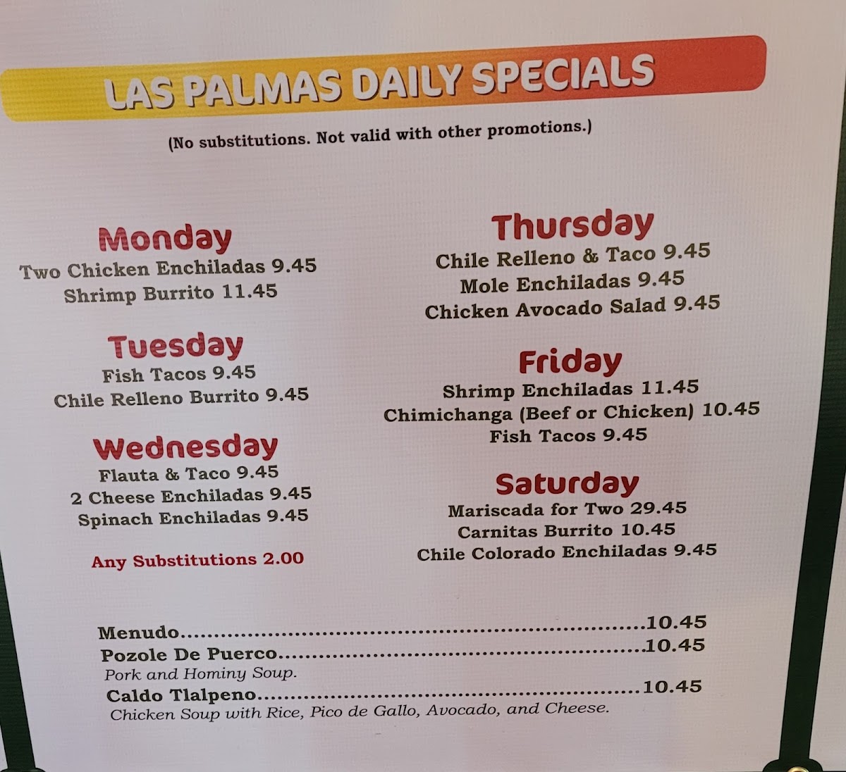 Las Palmas Mexican Cuisine - 4