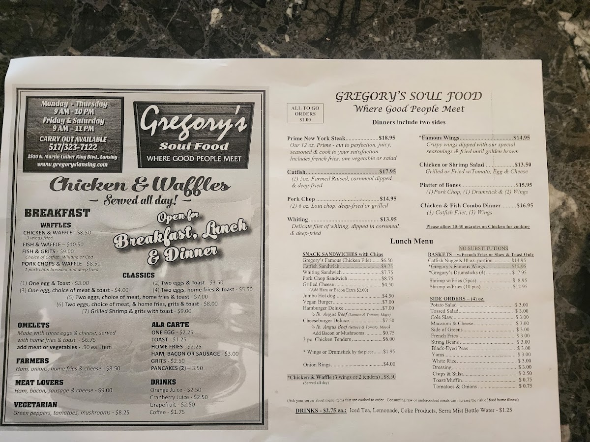 Gregory's Soul Food - 1