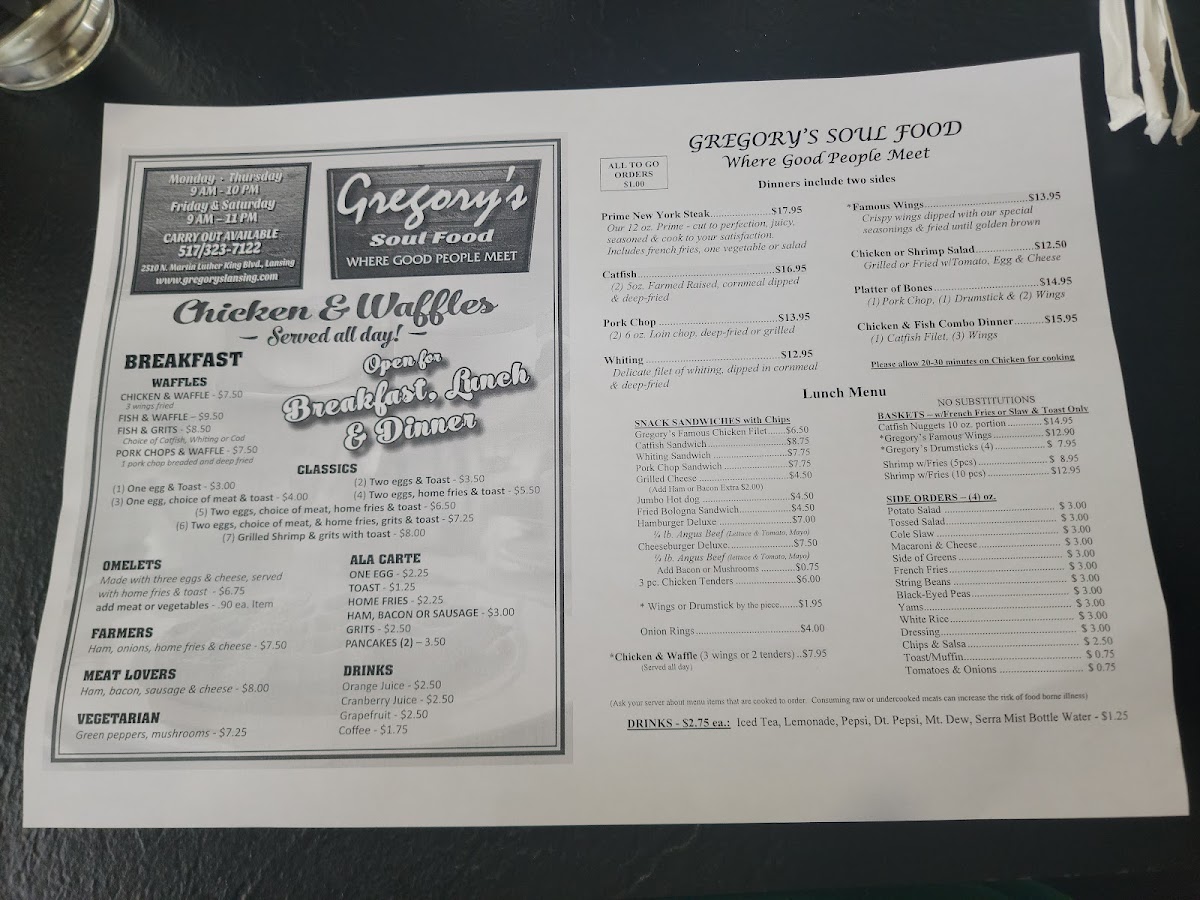 Gregory's Soul Food - 6
