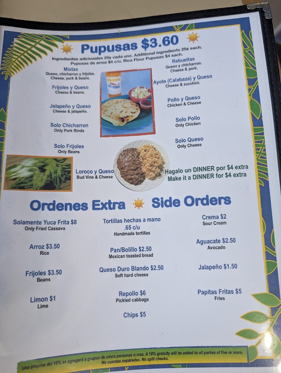 Pupusería Rinconcito Hispano - 1