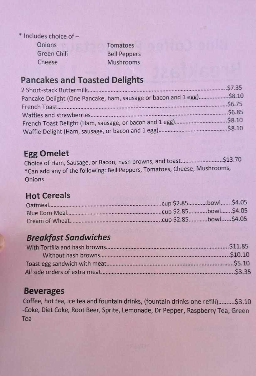 Blue Coffee Pot Restaurant - 1