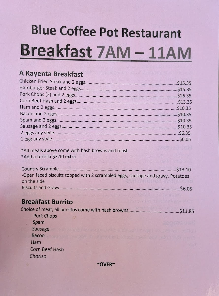 Blue Coffee Pot Restaurant - 2