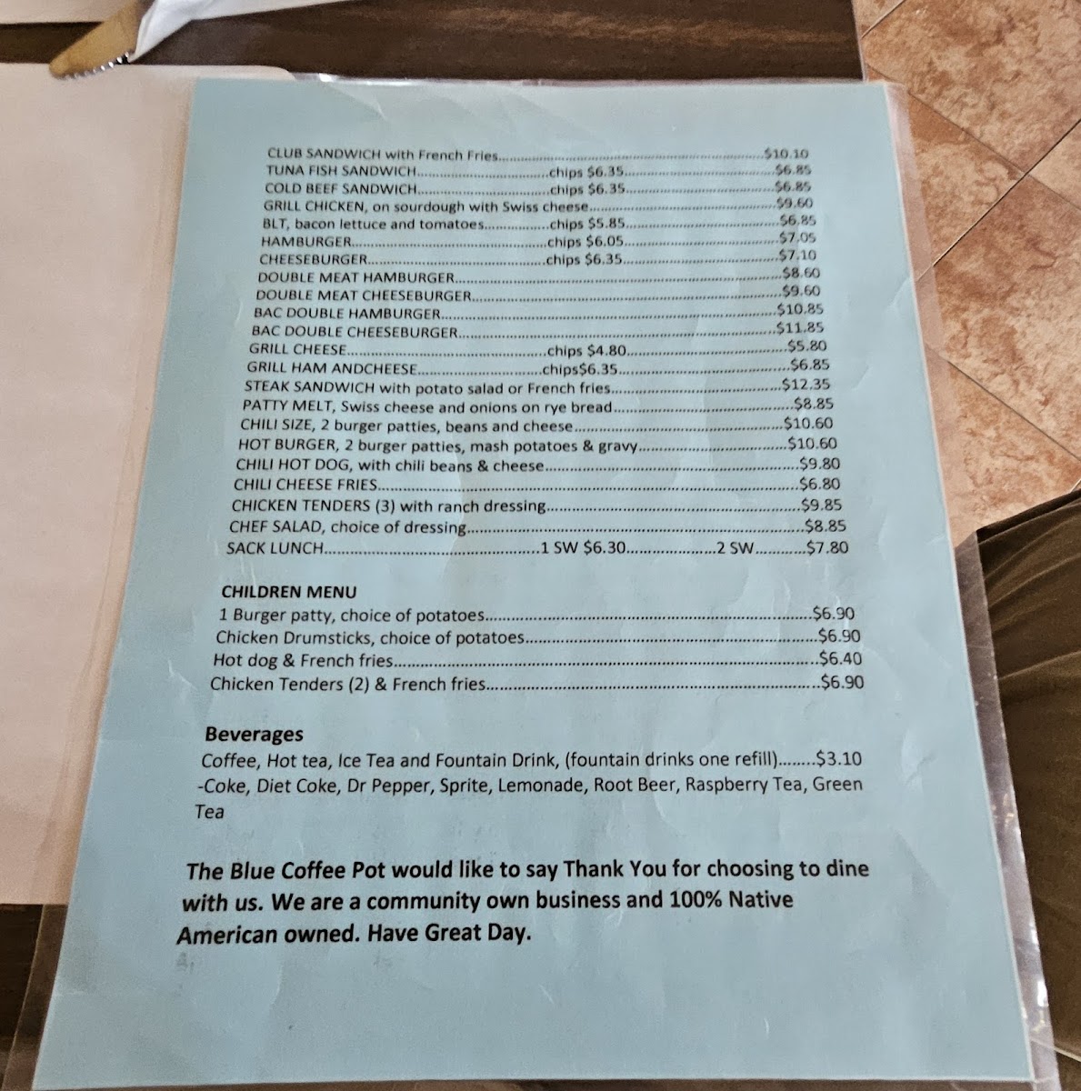 Blue Coffee Pot Restaurant - 5