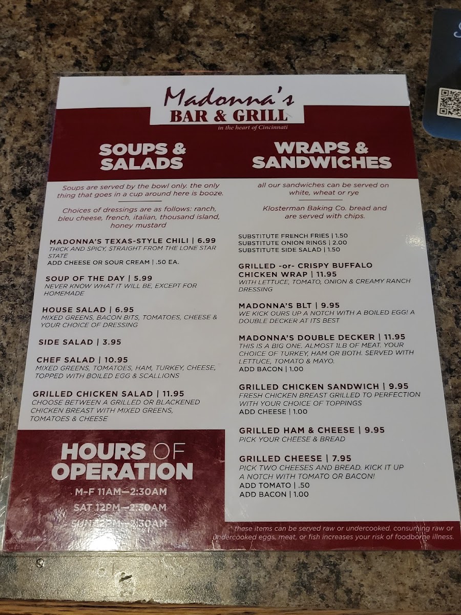 Madonna's Bar & Grill - 4