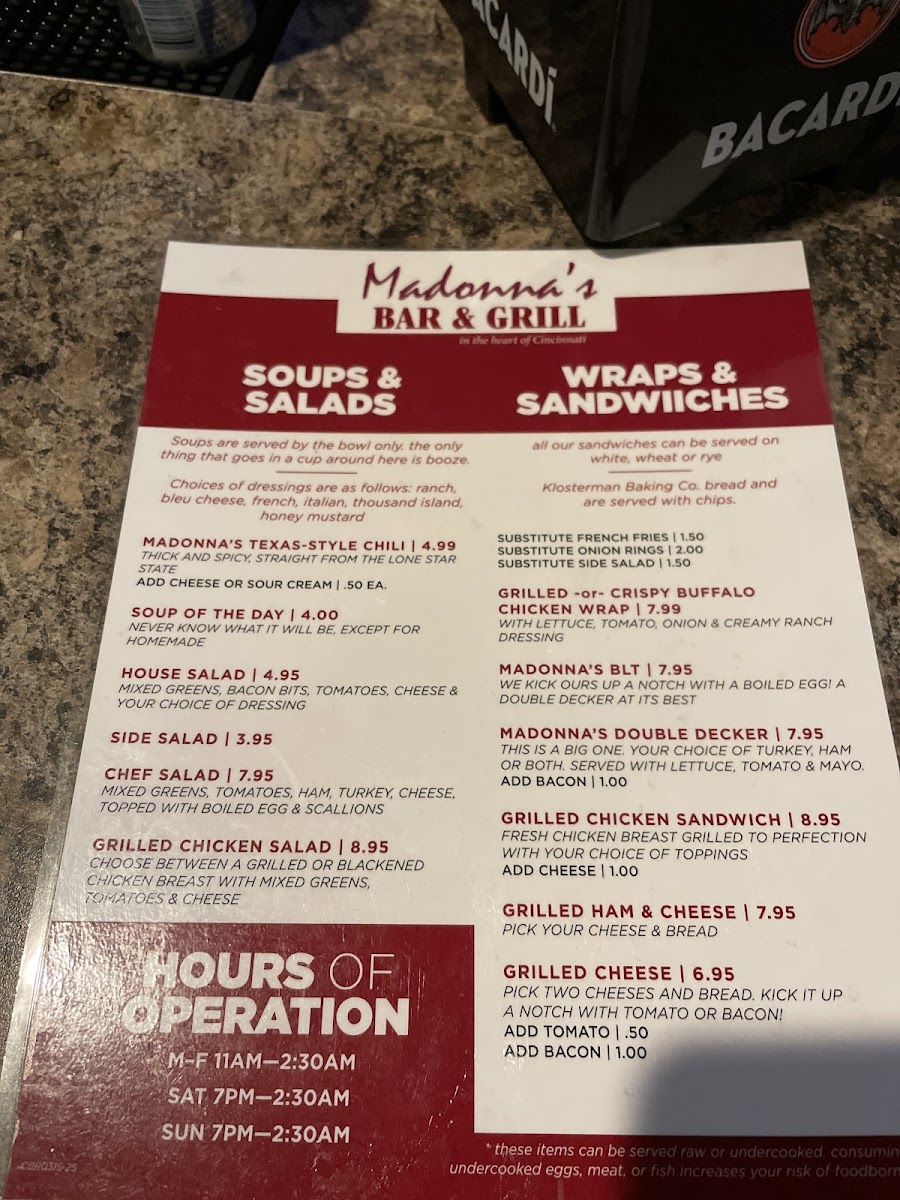 Madonna's Bar & Grill - 6