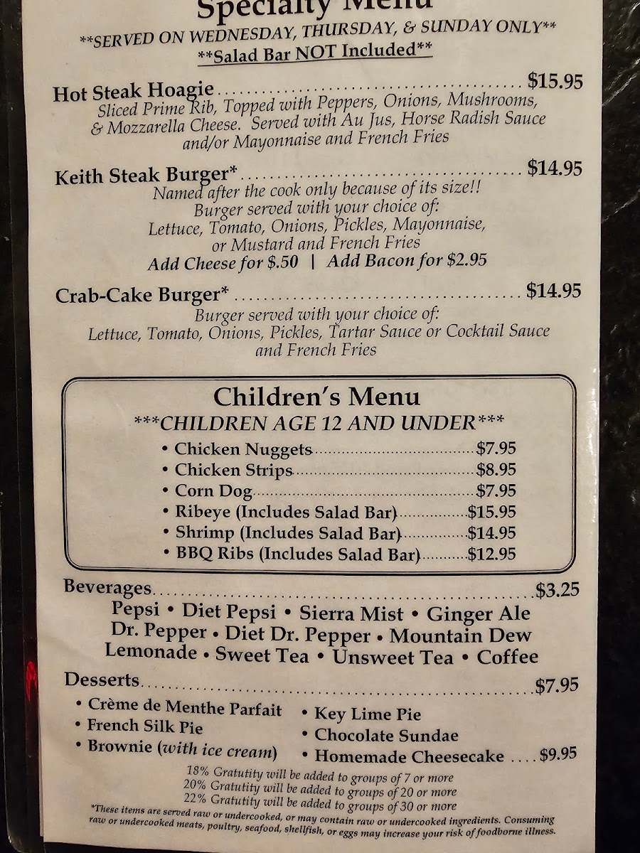 New London Steak House - 1