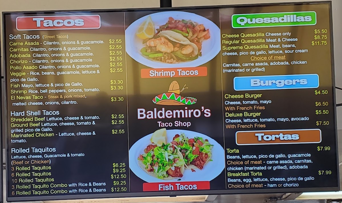 Baldemiro's Taco Shop - 5