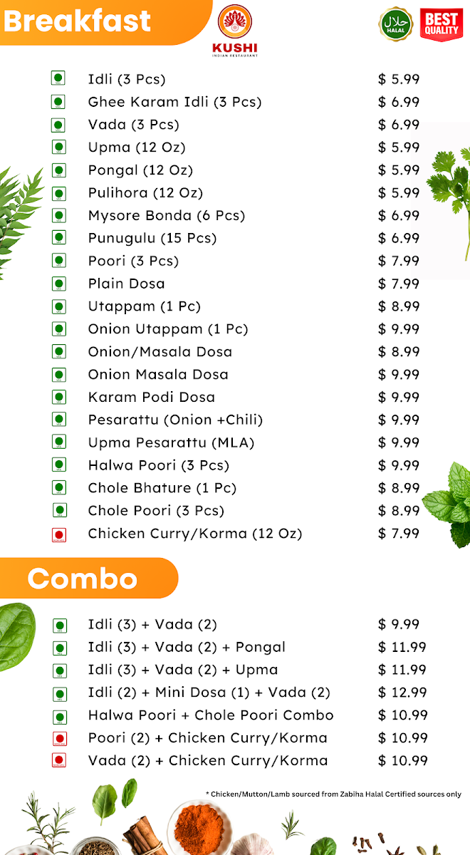 Kushi Indian Restaurant - 10