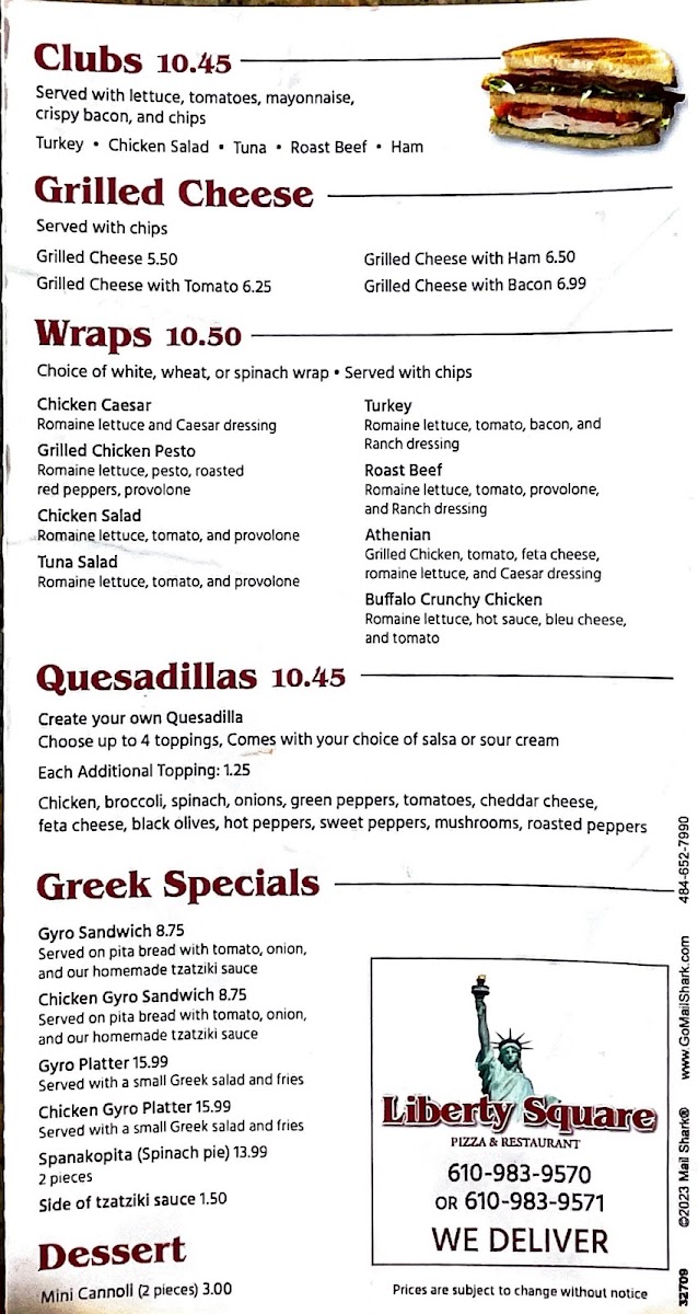 Liberty Square Pizza & Restaurant - 4