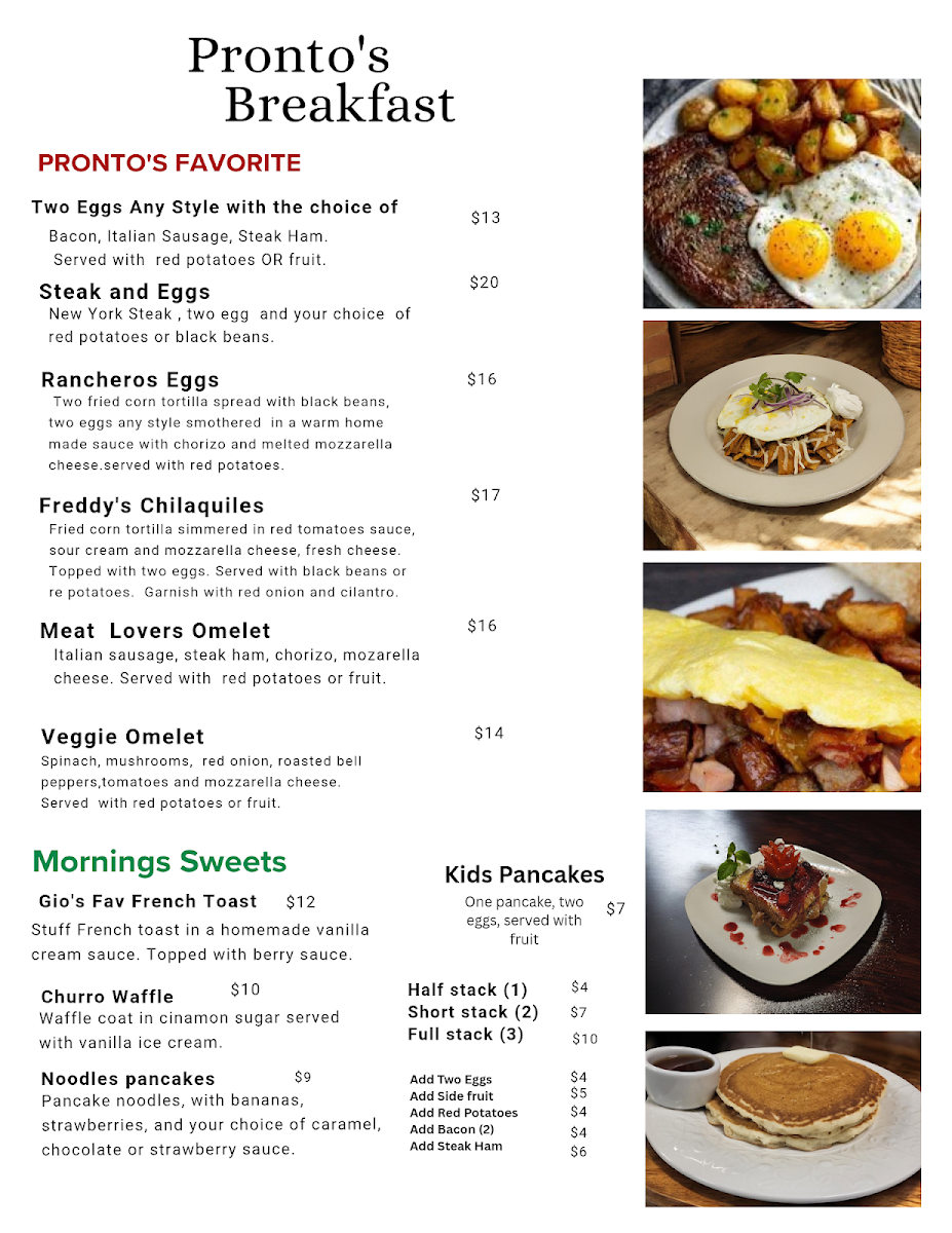 Pastas Pronto Coffee Rd Modesto - 2