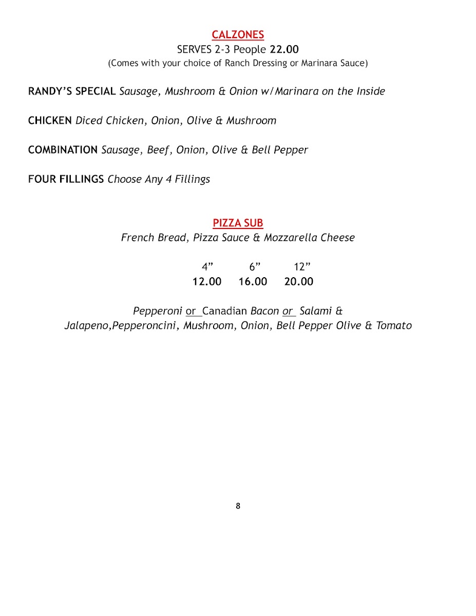 Uncle Randy's Cafe - 1