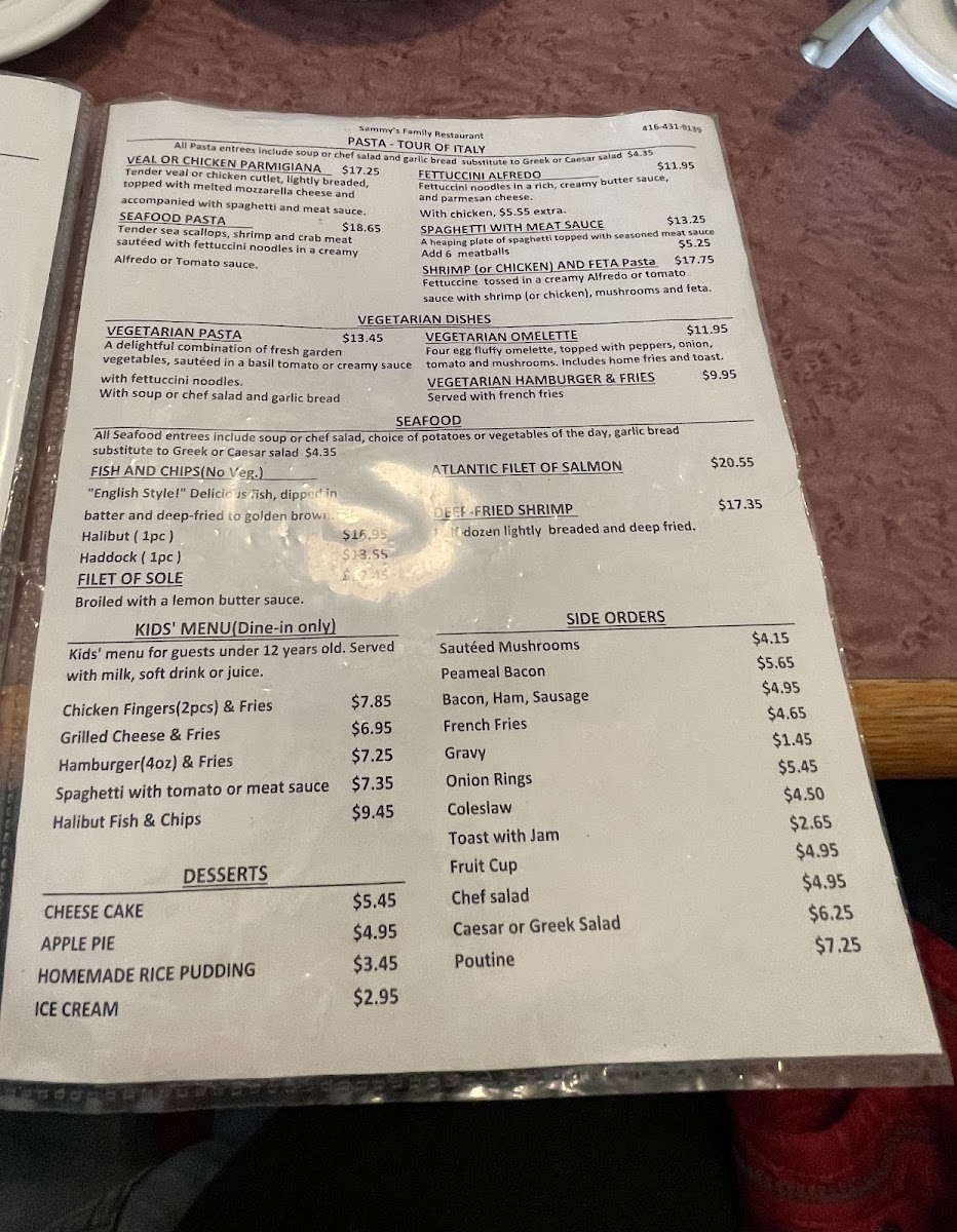 Sammy's Family Restaurant - 8