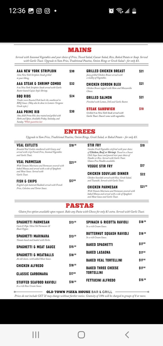 Old Town Pizza House Bar & Grill - 7