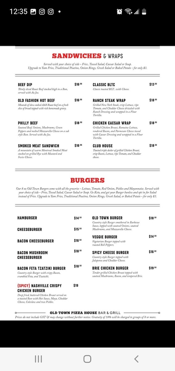 Old Town Pizza House Bar & Grill - 8