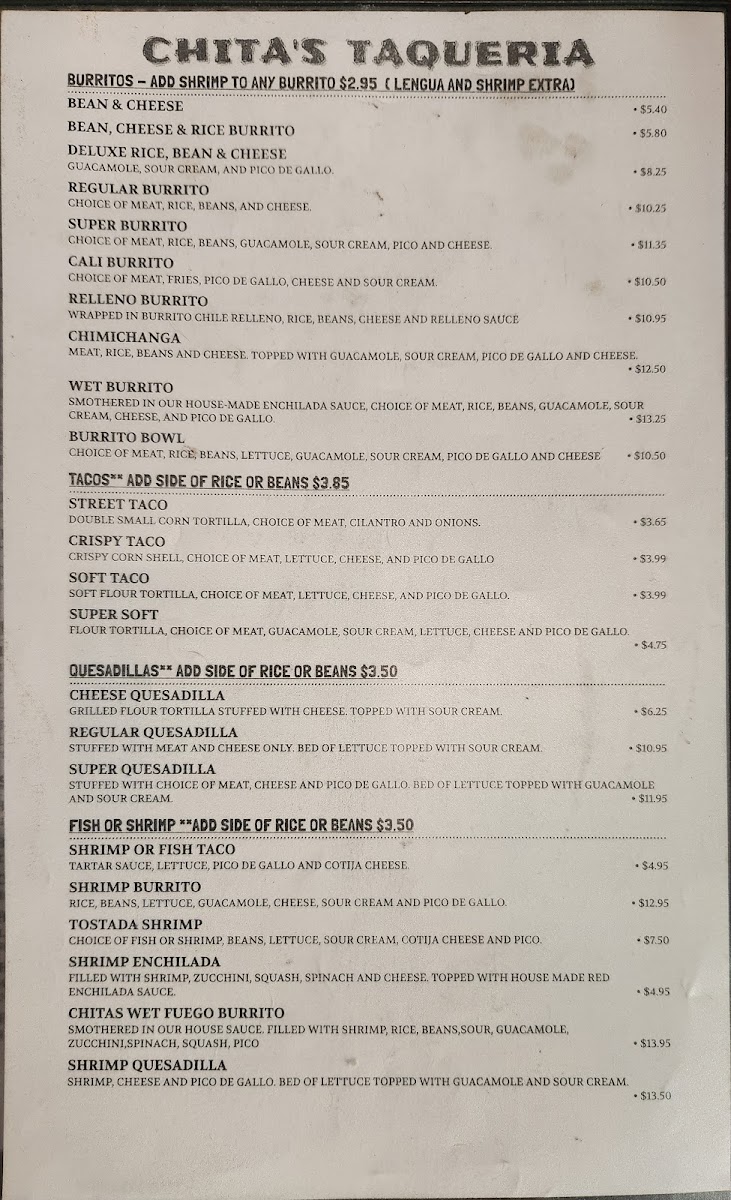 Chita's Taqueria - 1