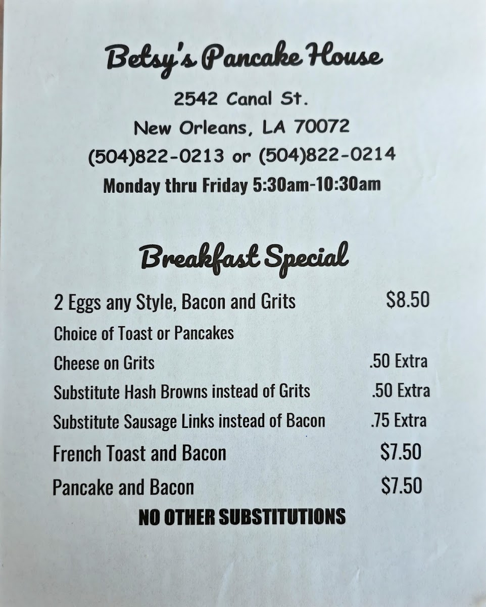 Betsy's Pancake House - 8