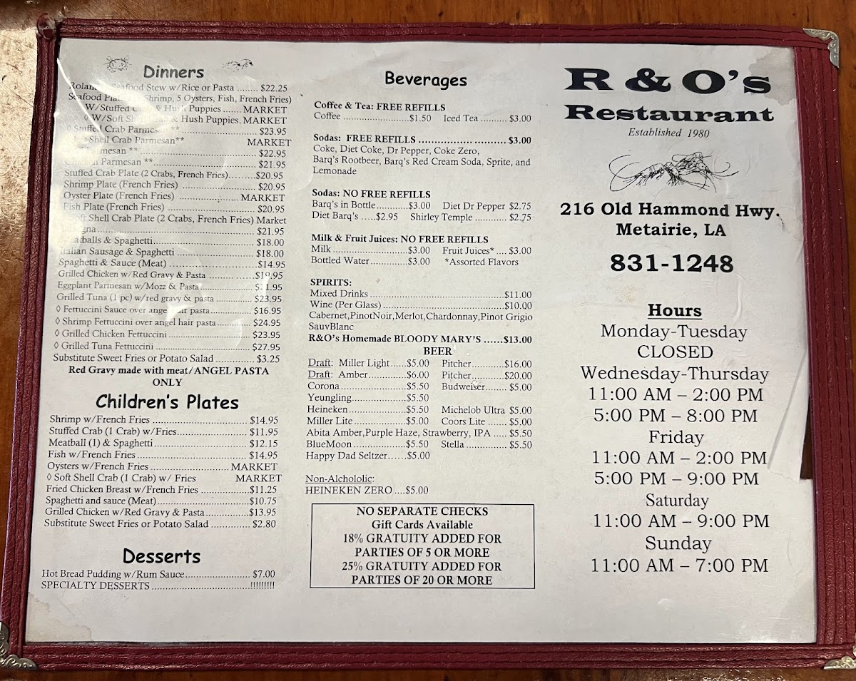 R & O Restaurant and Catering - 1
