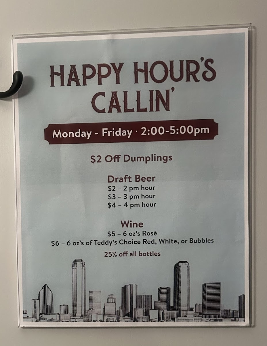 Teddy Wongs - Dumplings & Wine - 6