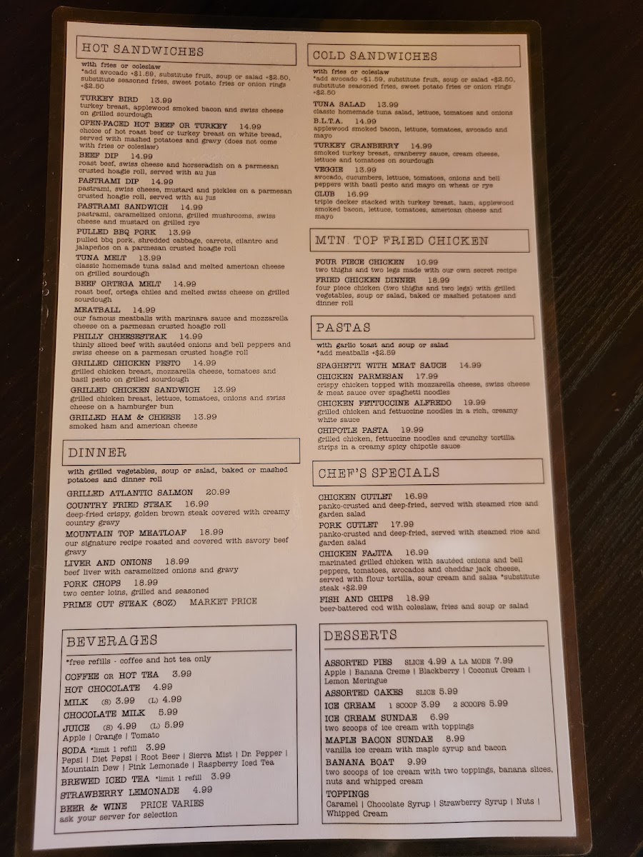 Mountain Top Cafe - 4