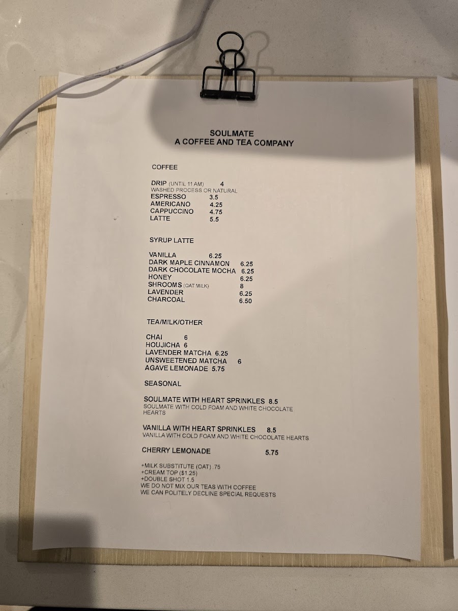 SOULMATE - A COFFEE AND TEA COMPANY - 2