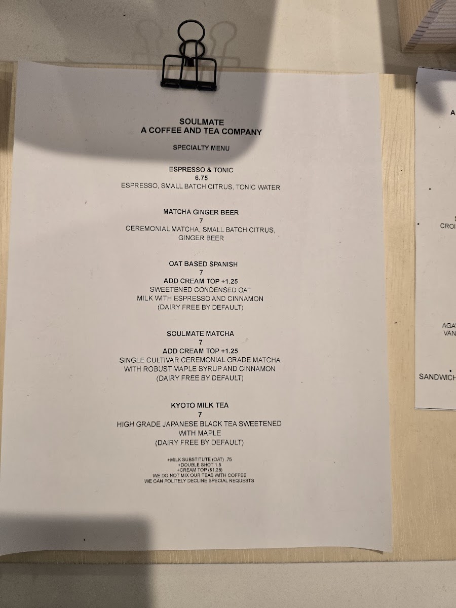 SOULMATE - A COFFEE AND TEA COMPANY - 6