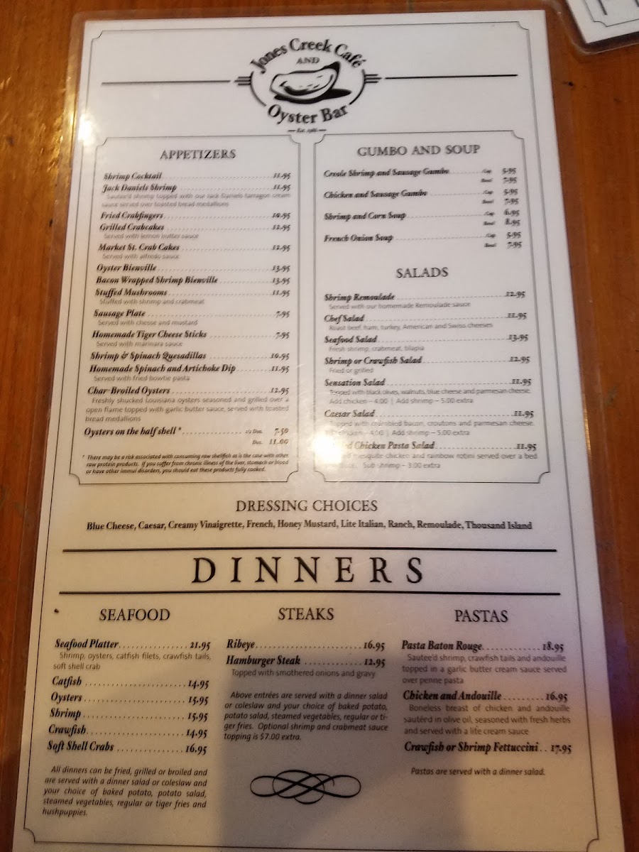 Jones Creek Cafe & Oyster Bar - 3