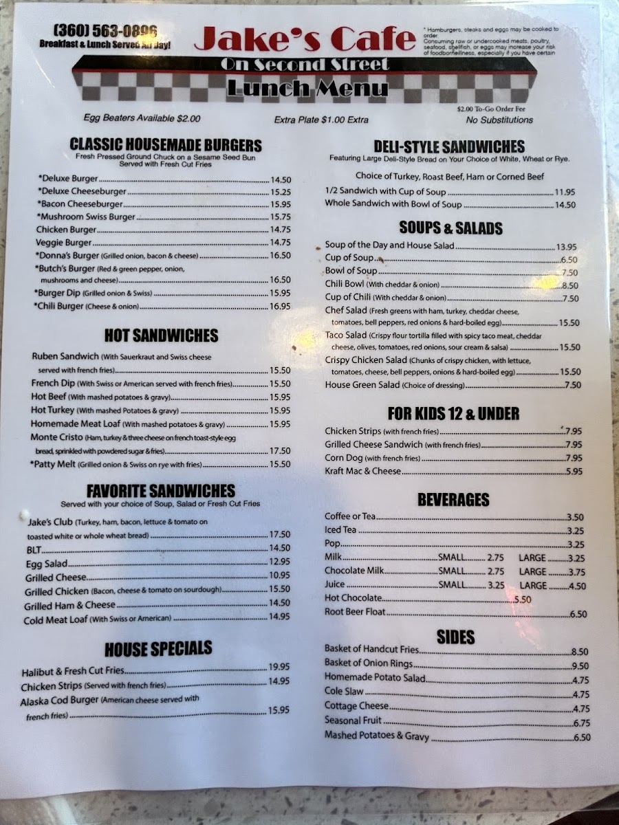 Jake's Cafe on 2nd Street - 1