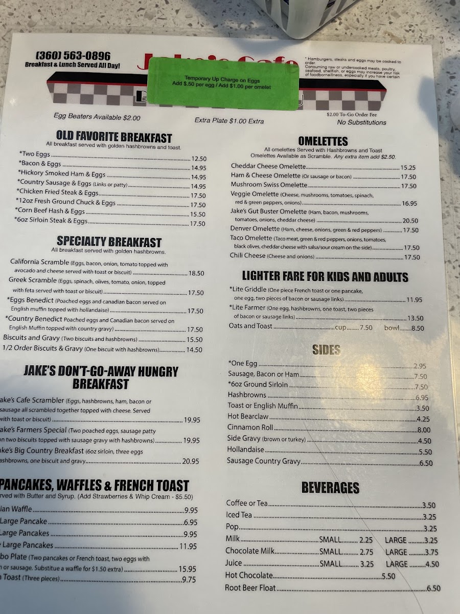 Jake's Cafe on 2nd Street - 5