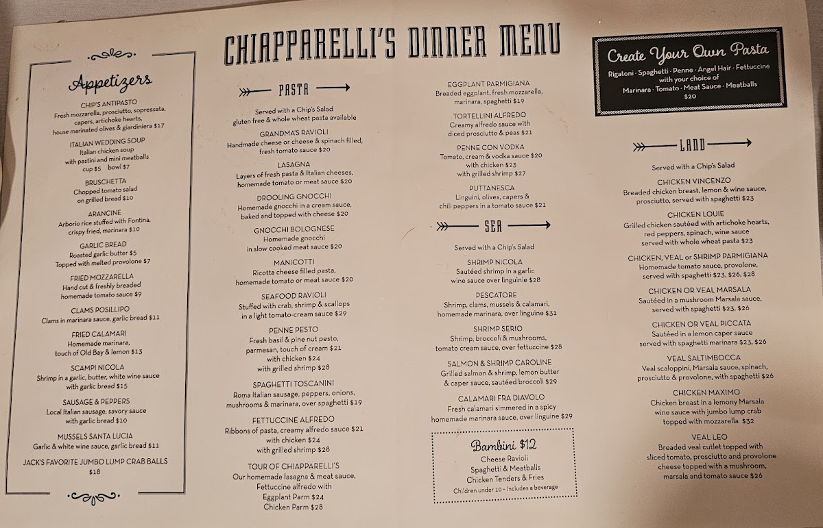 Chiapparelli's Restaurant - 1