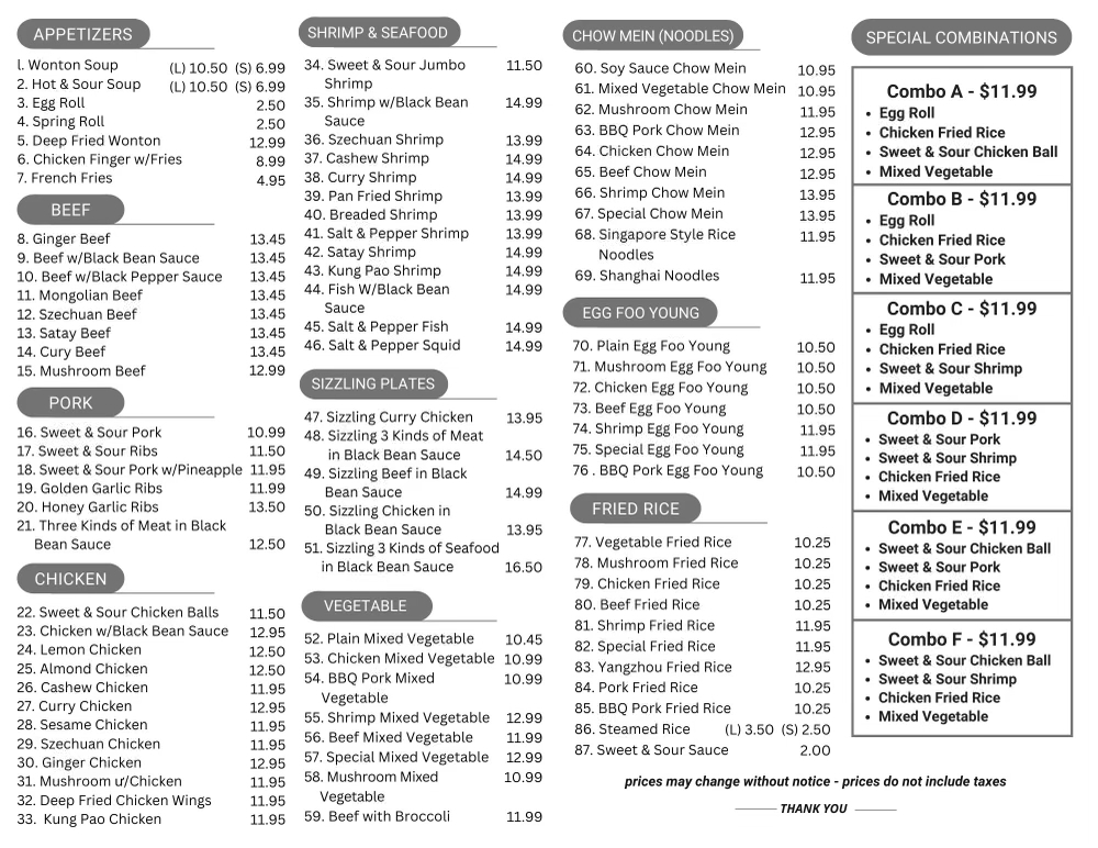 Jame's Chinese Restaurant - 3