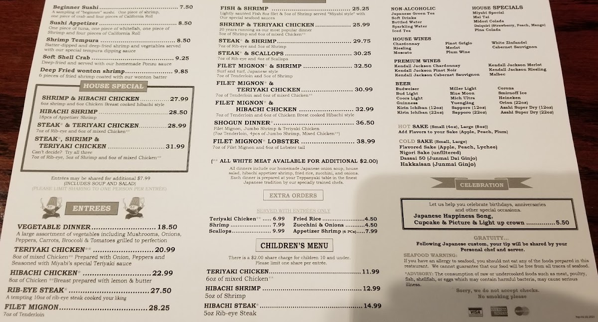 Miyabi Japanese Steak & Seafood House - 1