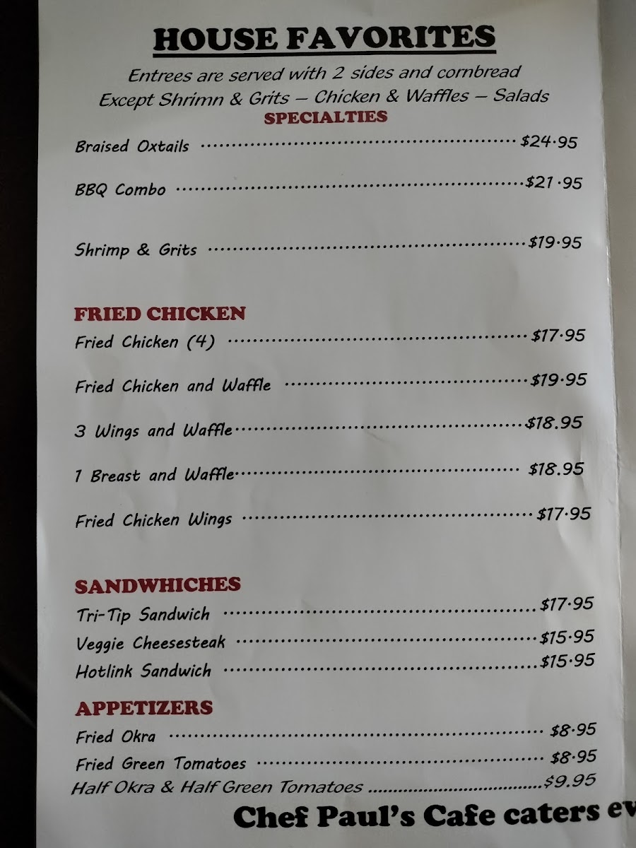 Chef Paul's Cafe - 10