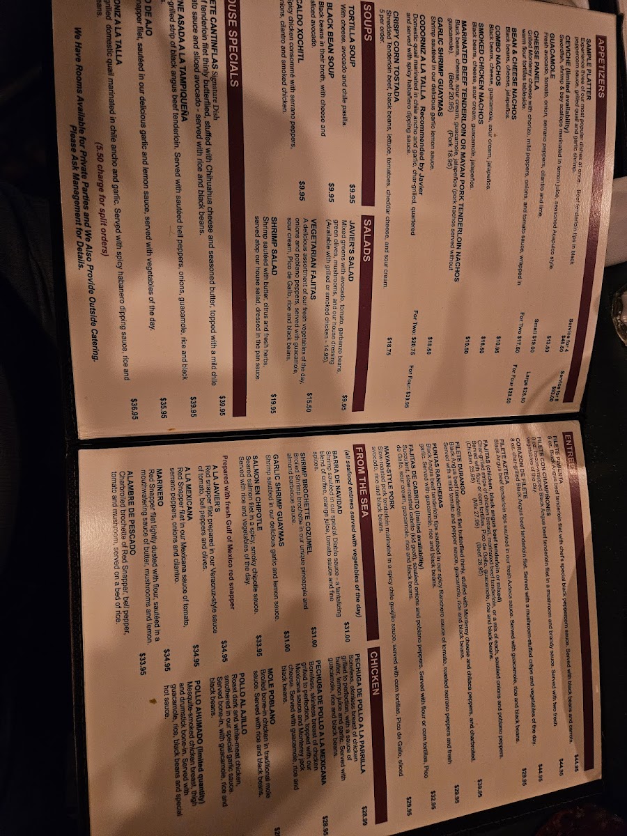 Javier's Gourmet Mexicano - 1