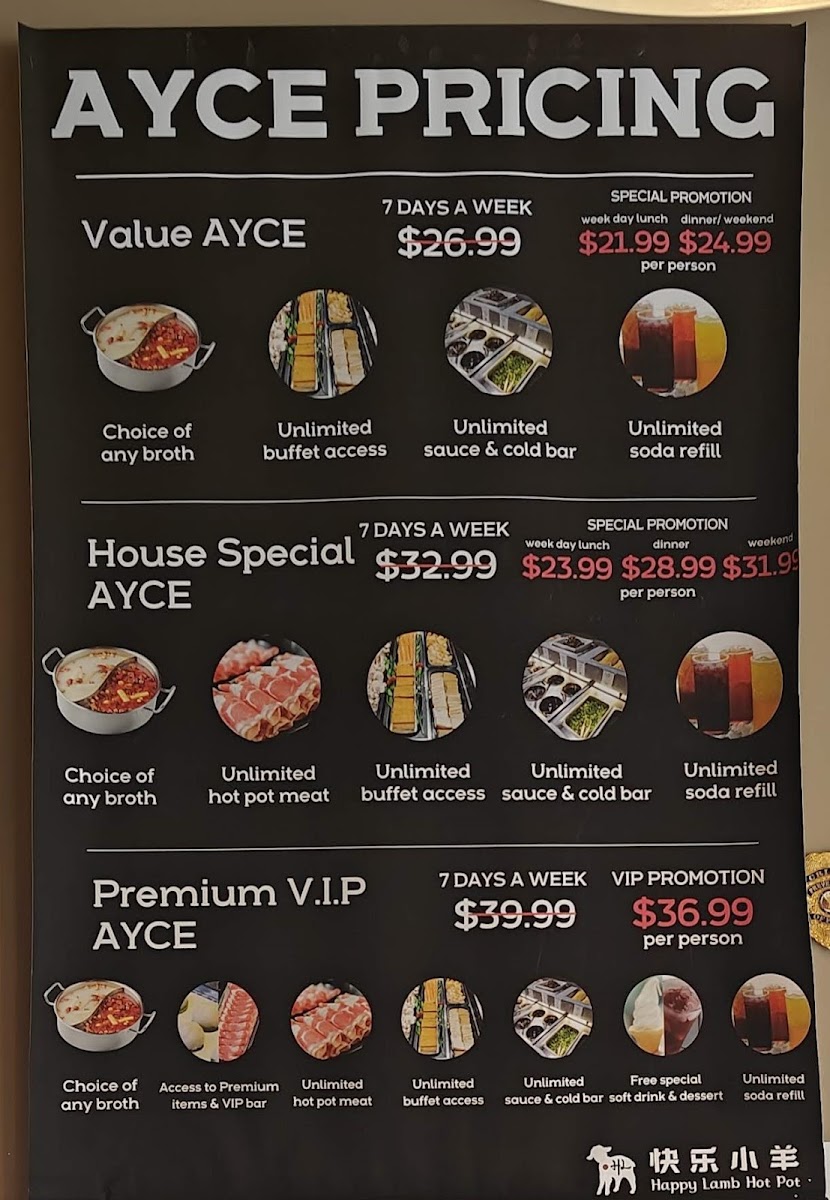 Happy Lamb Hot Pot, Edison 快乐小羊 - 1