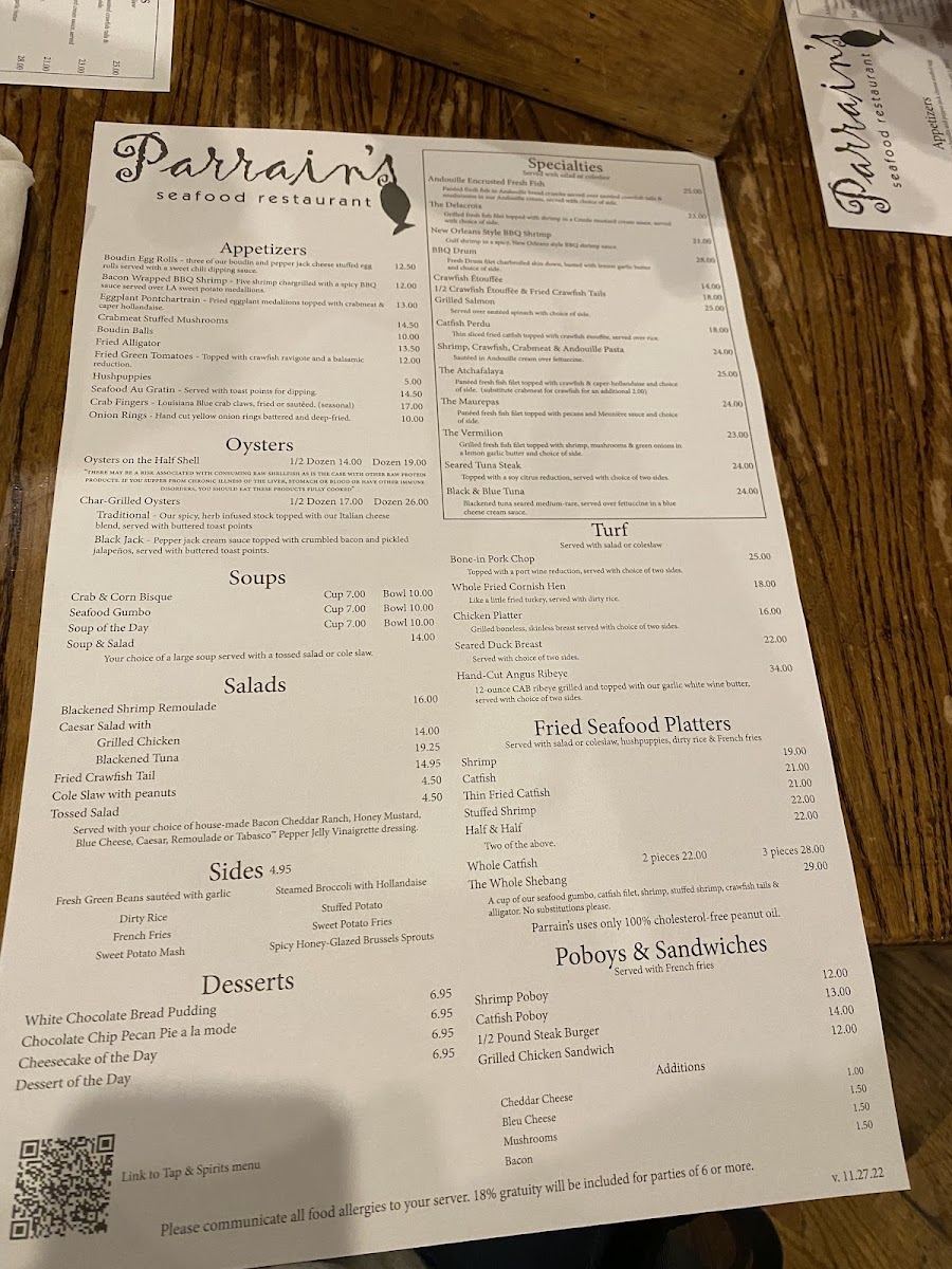 Parrain's Seafood Restaurant - 8