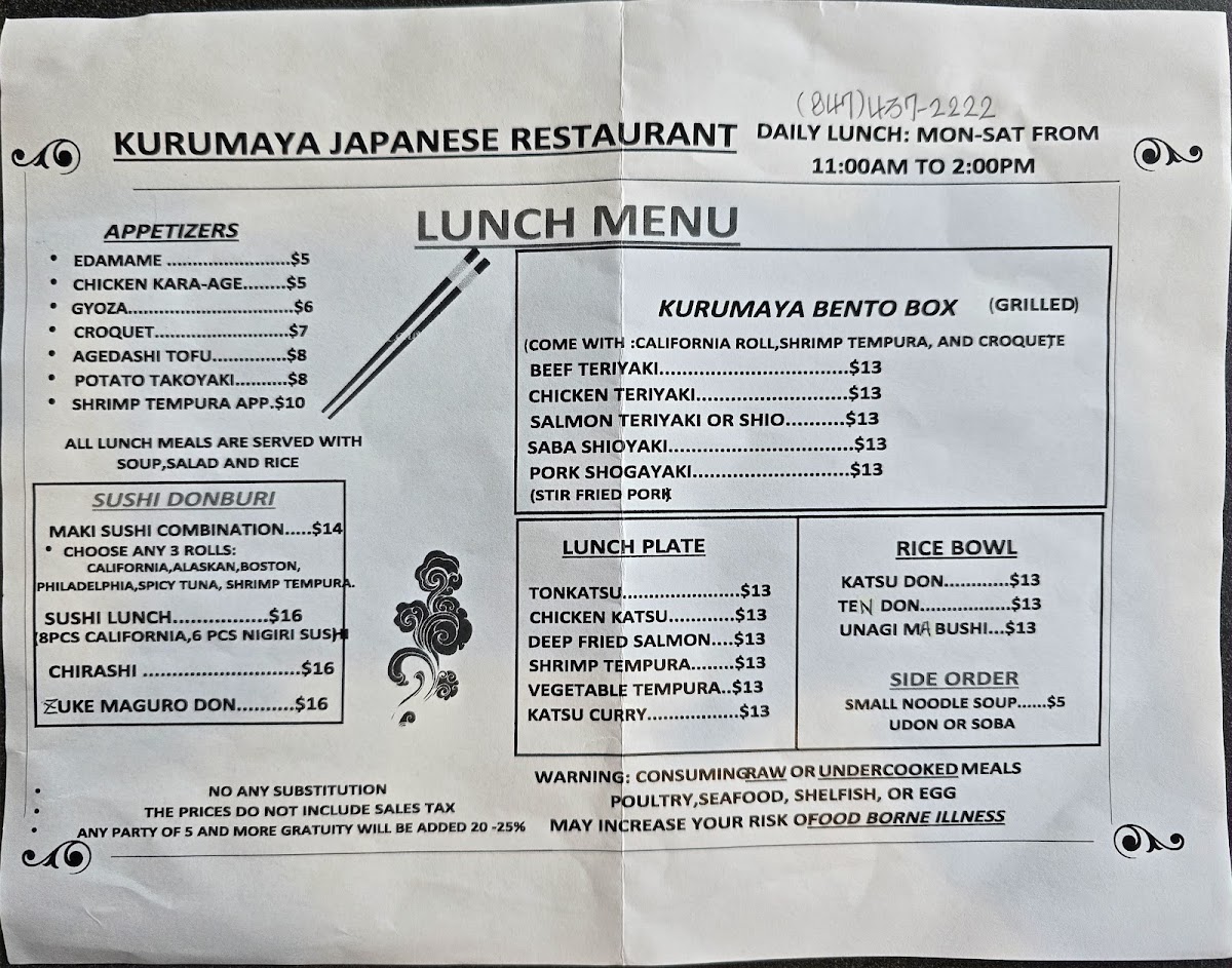 Kurumaya Japanese Restaurant - 3