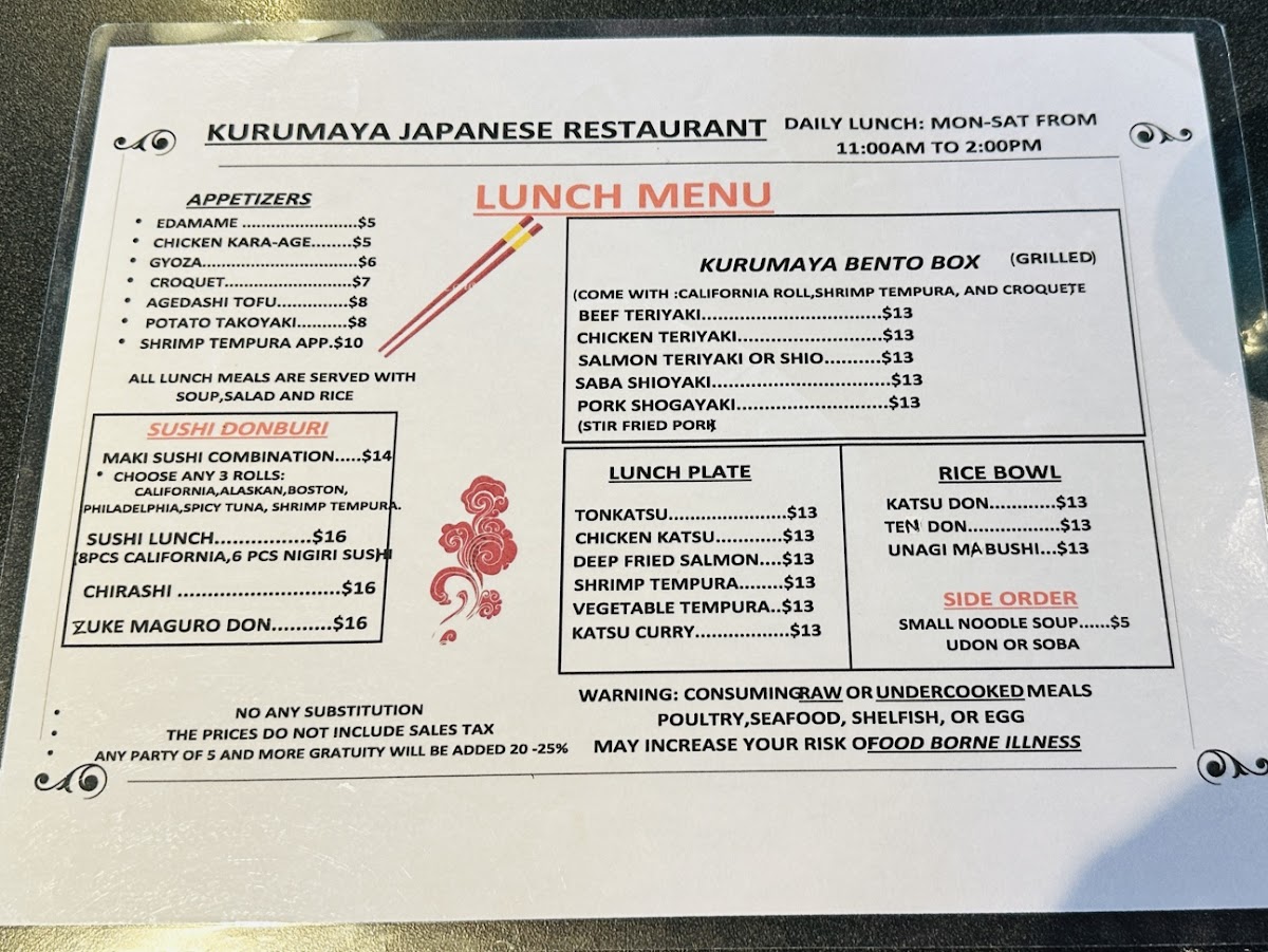 Kurumaya Japanese Restaurant - 4