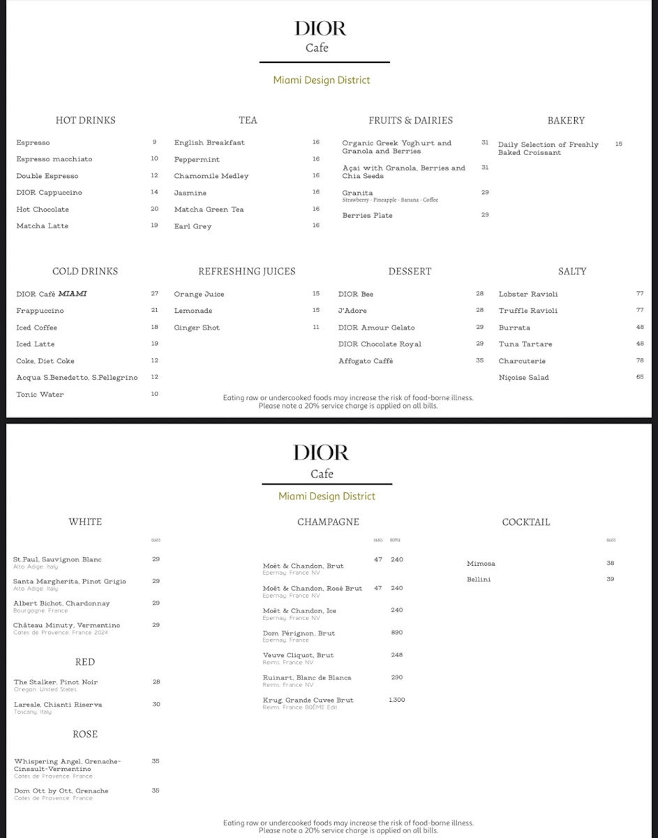 DIOR Café Miami - 1