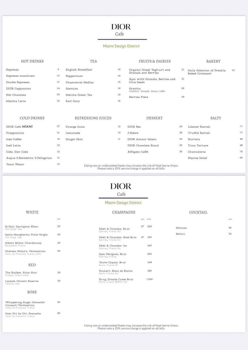 DIOR Café Miami - 2