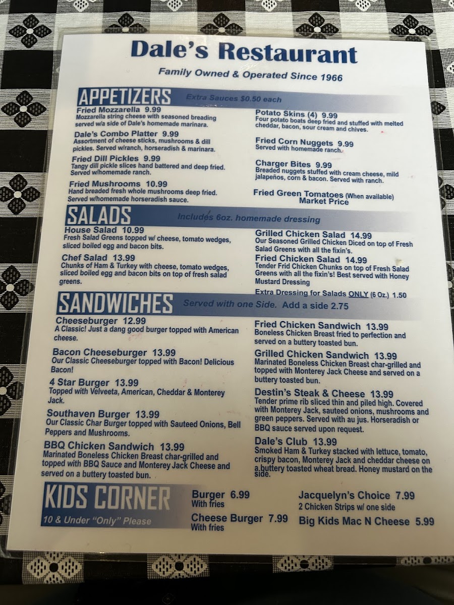 Dale’s - 10