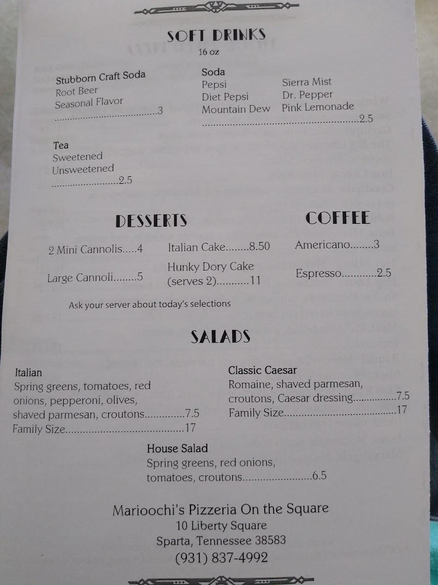 Marioochi’s Pizzeria On The Square - 9