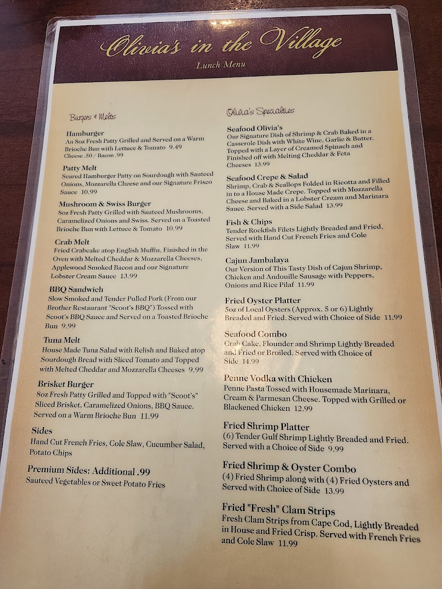 Olivia's In the Village - 1