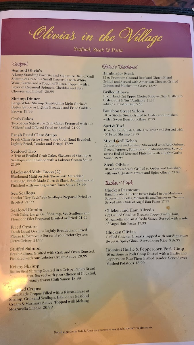 Olivia's In the Village - 6