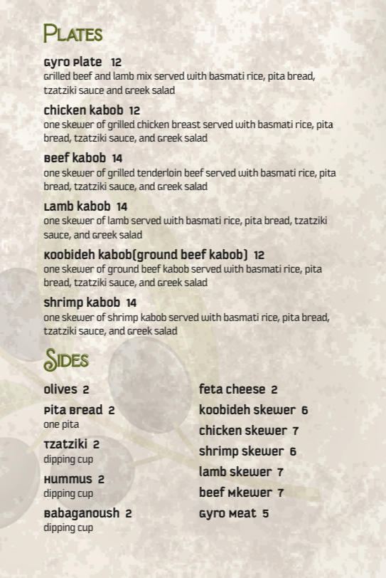 Black Olive Mediterranean Cuisine - 1