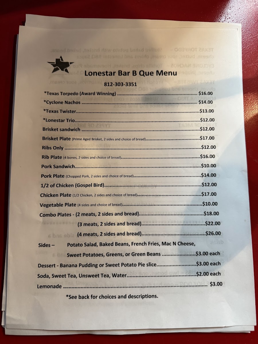 Lonestar Bar B Que and Soul Food - 1