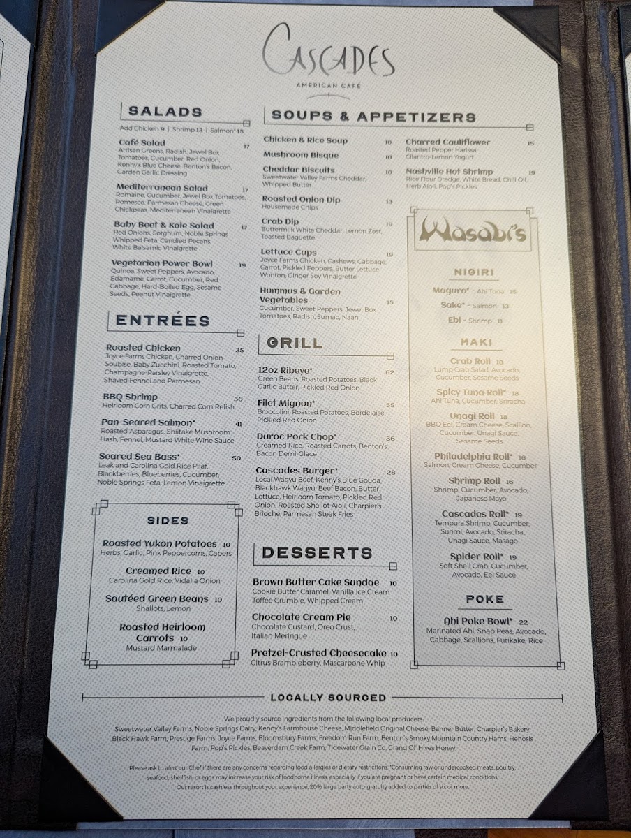 Cascades American Cafe - 1