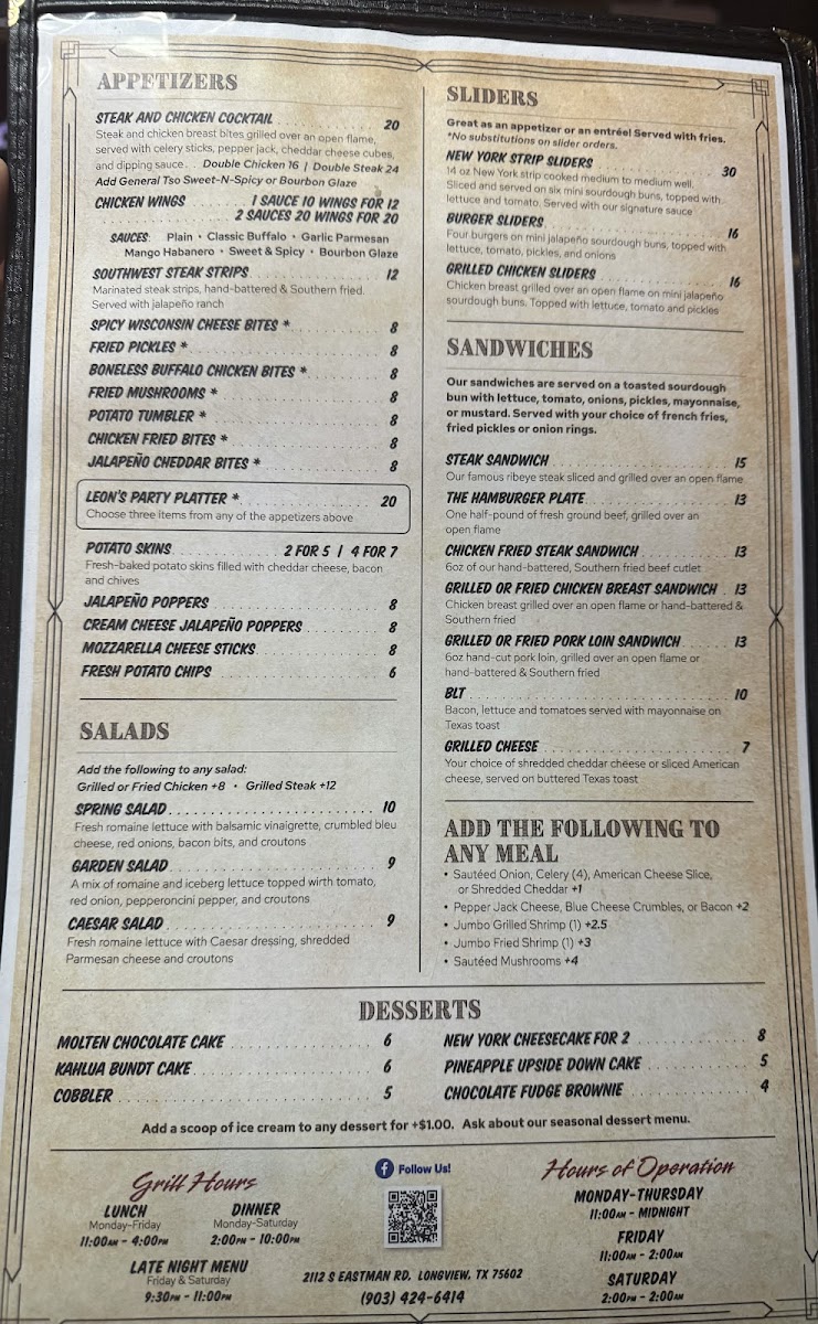 Leon's Steakhouse Saloon - 9