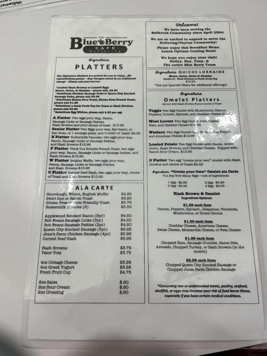 The Blue Berry Cafe Kettering - 9